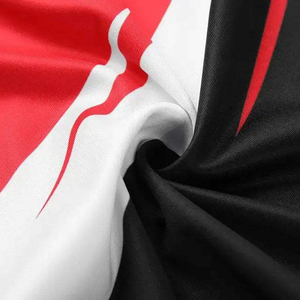 Vestido de Tenis sin Mangas para Mujer, Estampado Geométrico Rojo, Blanco y Negro, Ropa Deportiva Sublimada que Absorbe la Humedad, Corte Regular - Product Image 6