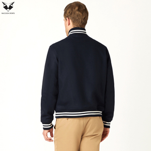 Top Quality Vintage Oversized Varsity Jacket Men High Street Embroidery Patchwork Casual Unisex Bomber Jackets Coat - Product Image 2