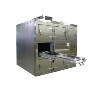 Congélateur mortuaire horizontal 9 corps en acier inoxydable, chambres individuelles, unité de refroidissement supérieure, fiable pour le stockage des corps - Product Image 3