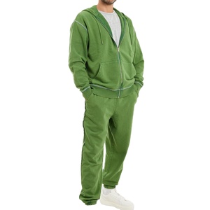 Ensemble sweat-shirt et pantalon de survêtement personnalisés, 100% coton, molleton français, sweat à capuche pour homme, coupe ample et oversize, 555 Hoodies - Product Image 5