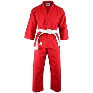ชุดคาราเต้ผ้าฝ้ายแท้ 100% แบบขายส่ง รับผลิตตามสั่ง (OEM/ODM) ทนทาน ทรงปกติ สำหรับฝึกซ้อมและแข่งขัน - Product Image 1