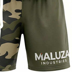 Conjunto de Entrenamiento de Camiseta y Pantalones Cortos de Fútbol Modernos, Uniforme de Fútbol Personalizado, Ropa Deportiva de Equipo, Europa, Estados Unidos, MALUZA Industries - Product Image 6