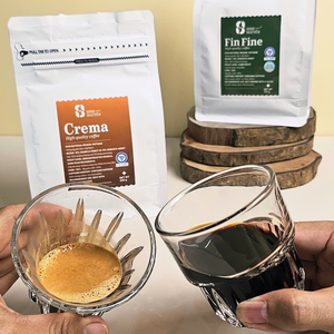 Café Espresso Tostado Medio, Cafeinado, Granos de Café Arábica y Robusta Premium, Sabor Dulce, Bolsa de Granos Enteros, Vietnam OEM/ODM - Product Image 1