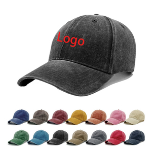 Wholesale Street Style Vintage Distressed Dad Hat <b>Baseball</b> <b>Cap</b> Cotton Washed Common Fabric Washed Cotton <b>Baseball</b> <b>Caps</b> - Product Image 1