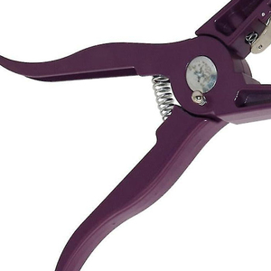 Pince à découper les oreilles pour bovins, instrument chirurgical manuel vétérinaire, couleur violette - Product Image 4