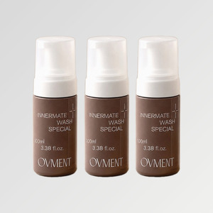 น้ำยาล้างจุดซ่อนเร้นสำหรับผู้หญิง OVMENT Korean K-Beauty Ovement Inner Mate Wash Special 100 มล. ผลิตในเกาหลี สีเหลือง ยี่ห้อ Yoni - Product Image 1