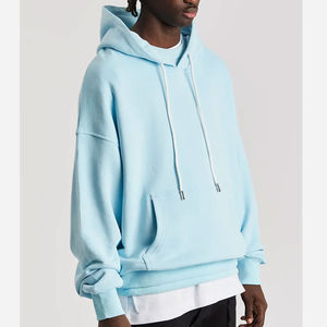 Sudadera con Capucha Personalizada de Algodón y Felpa para Hombre, Gruesa, Resistente al Viento, Transpirable, Tallas Grandes, 340g - Product Image 5