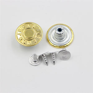 Iron Antique Vintage Tack Shank Jeans <b>Buttons</b> Nickel Free Multi Color for Apparel Coat Pants Clothing - Product Image 4