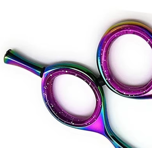 Tijeras de Peluquería de Bajo Precio para Cuidado Personal, Hoja de Acero Inoxidable, Tijeras Multicolores para Recortar y Cortar el Cabello ANAAIF - Product Image 5