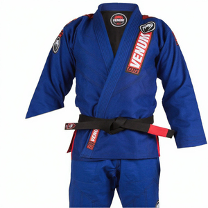 Kimonos de Jiu-Jitsu ligeros y duraderos de 380GSM 100% algodón, kimonos de Jiu-Jitsu BJJ personalizados unisex para adultos, ropa de artes marciales. - Product Image 3