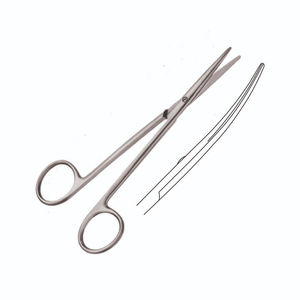 Ciseaux Mayo à bord dentelé de 7 pouces, ciseaux de dissection droits, outil de coupe chirurgical, instrument de microchirurgie en acier inoxydable - Product Image 4