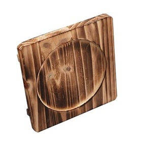 Wood <b>Trivet</b> Mats Irregular Shape Modern Design Non-Slip Table Decoration Accessory Modern 15cm Reusable <b>Trivets</b> - Product Image 3