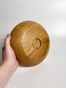 Plateau en bois de style professionnel, idéal pour servir les currys et les sauces, et pour une présentation élégante des aliments. Vaisselle durable en provenance d'Inde. - Product Image 2