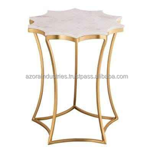Mesa auxiliar de alta calidad con mesa auxiliar de metal de nuevo diseño de primera calidad para uso en la oficina del restaurante en casa por Azora Industries - Product Image 1