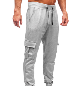Pantalon de jogging décontracté pour homme, respirant et confortable, personnalisable, en polyester/coton, séchage rapide, écologique, vente chaude OEM - Product Image 1
