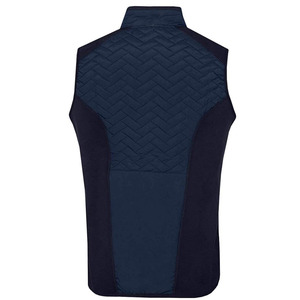 Chaleco de Algodón Cálido de Invierno para Hombre con Logotipo Personalizado OEM, Chaleco Informal Impermeable con Relleno de Plumón, Chaleco Sólido Personalizado para Hombre - Product Image 4