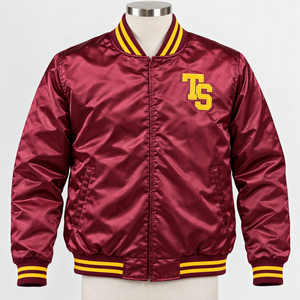 Vente directe usine Nouvelle Arrivée Blouson matelassé homme à manches longues en toile avec col montant, personnalisable sur le devant, prix de gros Hiver - Product Image 5