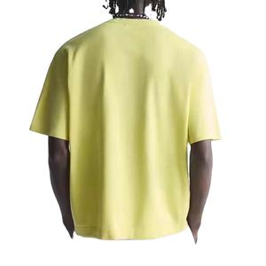 Camisetas de Verano para Hombre con Estampado Personalizado, Mezcla de Poliéster/Algodón de Alta Calidad, Transpirables, Antiarrugas, Estilo Urbano Moderno - Product Image 2