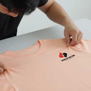 เสื้อยืดคอกลมแขนสั้นผู้ชาย คุณภาพสูง ผ้าฝ้าย 100% ไม่เป็นขุย เนื้อนุ่ม สวมใส่สบาย รับสกรีนโลโก้ ขายส่งจำนวนมาก - Product Image 2