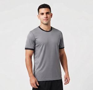 Maillot de football personnalisé de qualité supérieure, manches courtes, impression par sublimation, col rond pour homme - Product Image 1