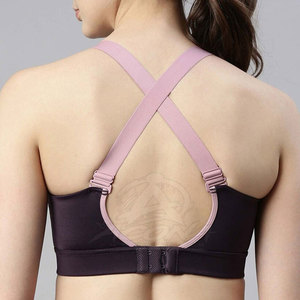 Sujetador Deportivo Ecológico de Alta Sujeción, Transpirable, de Secado Rápido, para Fitness, Yoga, Running, Gimnasio, Entrenamiento, Ropa Deportiva Elástica - Product Image 2