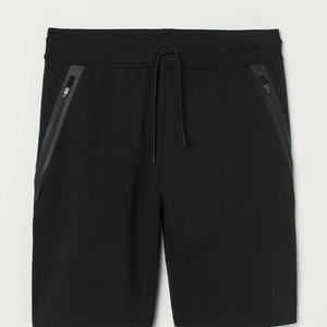 Custom Logo Men's Elastic Waist Oxford Fabric Breathable Quick Dry Fleece Shorts 100% Cotton <b>Plain</b> Drawstring High Street OEM - Product Image 1