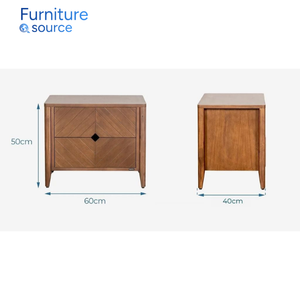 Top 1 Table de nuit-Design compact avec tiroir et étagère avec matériaux MDF-pour chambre à coucher-De l'usine du Vietnam - Product Image 3