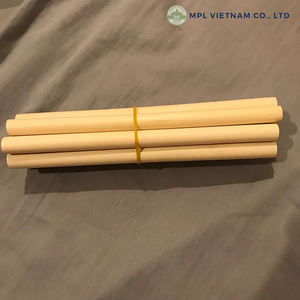 Vajilla de un solo uso con pajitas de bambú biodegradables totalmente naturales ecológicas para venta al por mayor - Product Image 3