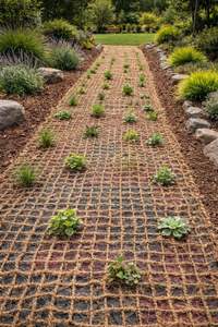 Coir Geo Textile for Erosion Control Gardening and Soil Conditioning Natural Woven <b>Coconut</b> Fiber Mat Coco Mats - Product Image 2