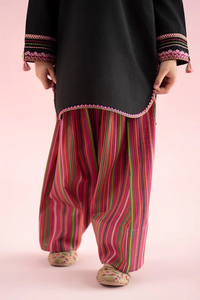 Salwar Kameez pakistanais pour enfants et femmes, vêtements décontractés pour fêtes, tissu acrylique, broderie, mariage, anniversaire, festivals, séchage rapide - Product Image 5