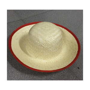Sombrero de Paja Hecho a Mano en Vietnam, Fibra Natural de Hierba, para Playa, Viajes, Resort, Aire Libre, Verano, Moda - Product Image 1