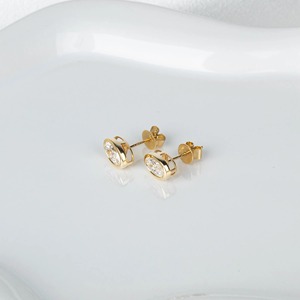 Pendientes de Diamante Ovalado Cultivado en Laboratorio con Bisel, Oro Amarillo de 14K, Minimalistas, Solitarios, 2 Quilates, Elegantes, Joyería Fina para Mujer - Product Image 5