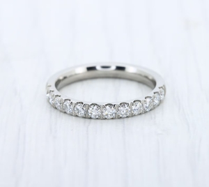Anillo de Moissanita 925 con Corte Redondo, Pasa el Test de Diamantes, Joyería de Moissanita de Lujo - Product Image 3