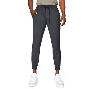 Wholesale Men's Casual Gym & Jogging Trousers Lightweight <b>Canvas</b> Fabric Drawstring Closure - Product Image 1