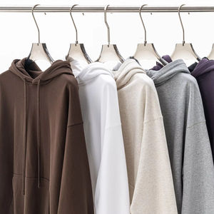 เสื้อฮู้ดผู้ชายทรงหลวม ผ้าฝ้าย สวมใส่สบาย สไตล์ลำลอง สตรีทแวร์ นุ่มสบาย ใส่ได้ทุกวัน - Product Image 6