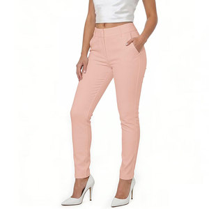 Pantalon chino pour femmes grandes tailles, coupe classique, extensible, taille mi-haute, nouveau style, printemps, automne, été, prix de gros - Product Image 1