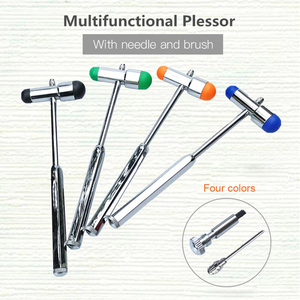 Marteau de réflexe neurologique en acier inoxydable, outil de diagnostic, instrument médical manuel, certifié CE ISO13485, pour usage en ORL, soins intensifs et cliniques - Product Image 5