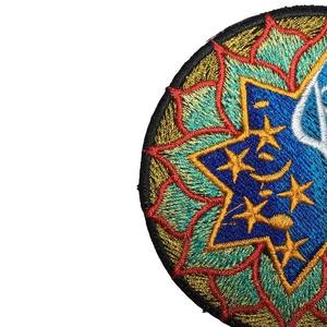 Embroidered Patches Custom <b>Fabric</b> with Personalized Logo Artwork Detailed Thread Work And Exact Price Depends On Size And Design - Product Image 3