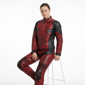 Combinaison de moto en cuir unisexe à manches longues, colorée, respirante, séchage rapide, pour toutes les saisons, vêtements pour adultes - Product Image 5