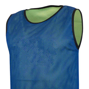 Chaleco de Fútbol sin Mangas para Entrenamiento, Chaleco de Fútbol Reversible de Malla, Chalecos Deportivos de Poliéster para Adultos - Product Image 4