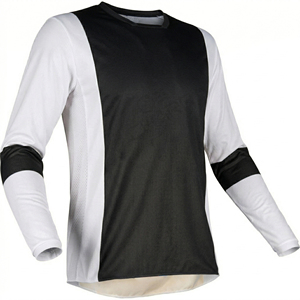 ชุดแข่งรถมอเตอร์ครอสแบบสั่งทำพิเศษ คุณภาพพรีเมียม แห้งเร็ว ระบายอากาศได้ดี ผลิตจากโพลีเอสเตอร์ 99% สีสันตามสั่ง - Product Image 3