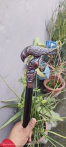 ไม้เท้าเดินทางแบบวินเทจ CH Nautical ทำจากไม้เนื้อแข็ง หัวทองเหลืองแท้ พร้อมด้ามจับทองเหลือง ทำด้วยมือ ปรับระดับได้ พับได้ เหมาะสำหรับผู้ชายและผู้หญิงในช่วงคริสต์มาส - Product Image 3