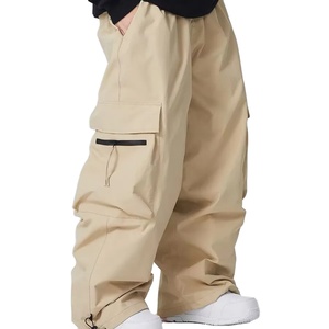 Pantalones acolchados de nuevo estilo para hombres en pantalones de esquí cálidos de invierno de tela de nailon - Product Image 1