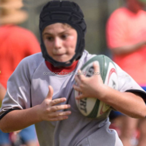 หมวกกันกระแทกสำหรับผู้รักษาประตูฟุตบอลแบบปรับได้ ขายส่ง วัสดุ EVA นุ่ม สำหรับผู้ใหญ่ เด็ก และเยาวชน - Product Image 5