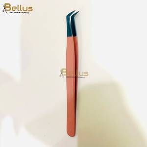 75 °   Pinzas para Extensión de Pestañas de Volumen Ruso, Probadas a Mano, Punta Fina, Mejor Calidad, Punta de Fibra, Marca Privada - Product Image 1