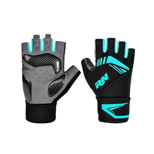2026 High Quality Men's Women's Half-Finger Custom Style Leather <b>Gym</b> Gloves Palm Protection Lightweight Waterproof for <b>Weight</b> - Product Image 5