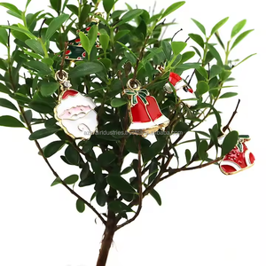 Mini décorations de Noël suspendues en métal semi-fini fait à la main pour enfants - Product Image 6