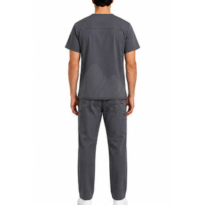 Ensemble de blouses médicales tricotées pour hommes, uniforme de soins de santé, vêtements médicaux, tenue d'infirmier, tenue d'hôpital, tenue de médecin, vente en gros, approvisionnement direct usine - Product Image 4