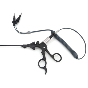 Pince de coagulation bipolaire laparoscopique réutilisable en acier inoxydable de qualité médicale, avec câble électrique, autoclavable, conforme ISO13485 - Product Image 6