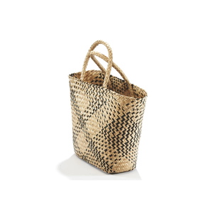 Bolsa de Compras Ecológica de Seagrass Bicolor al por Mayor con Asas Reutilizables, Ligera y de Cierre Abierto para Frutas y Verduras, Vietnam - Product Image 3